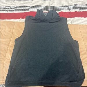 Nike Black Sleeveless Hoodie
